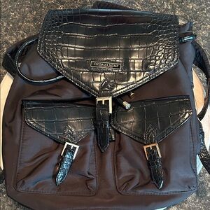 Victoria's Secret Faux-Croc Backpack